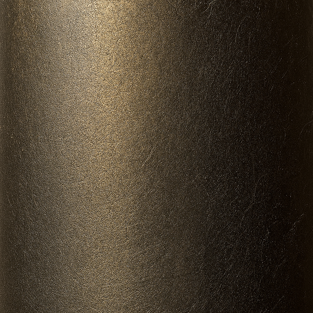 Round Brass Rail - Venetian Brass Aged