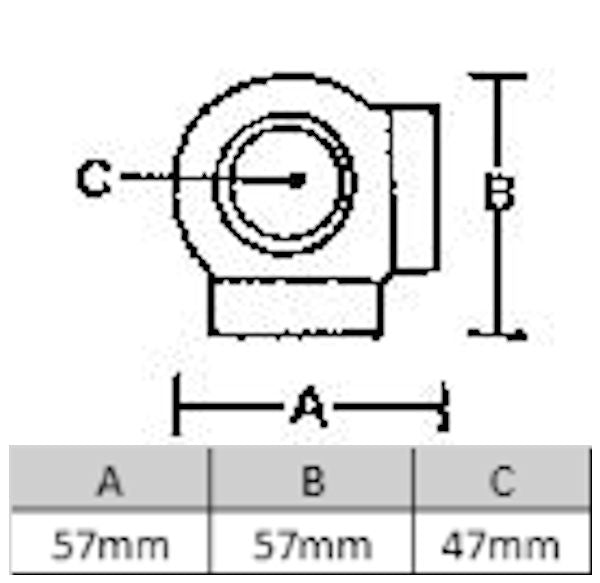 Ball Side Outlet Elbow