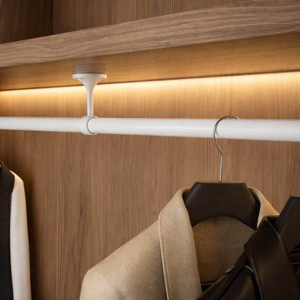 White Powder Coated Steel Tube