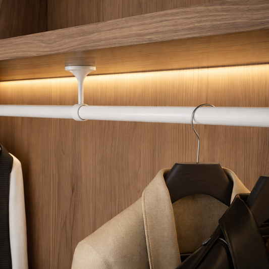 White Powder Coated Steel Tube