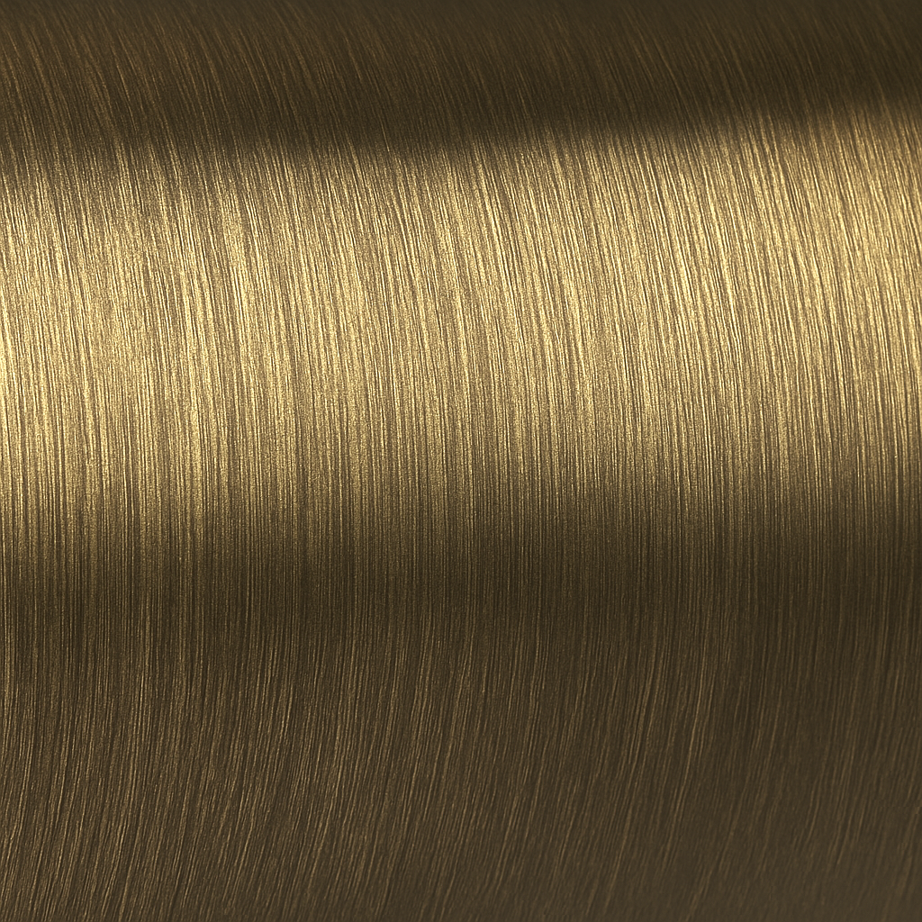 Round Brass Rail - Roman Brass Dark