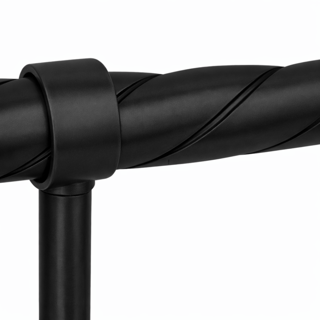 25mm Rope Twist Brass Tube