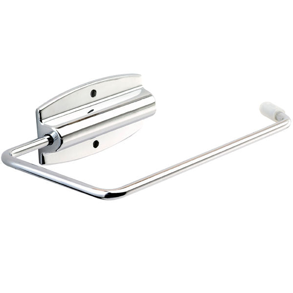 Commercial Chrome Finish Toilet Roll Holder For Bathroom In Public