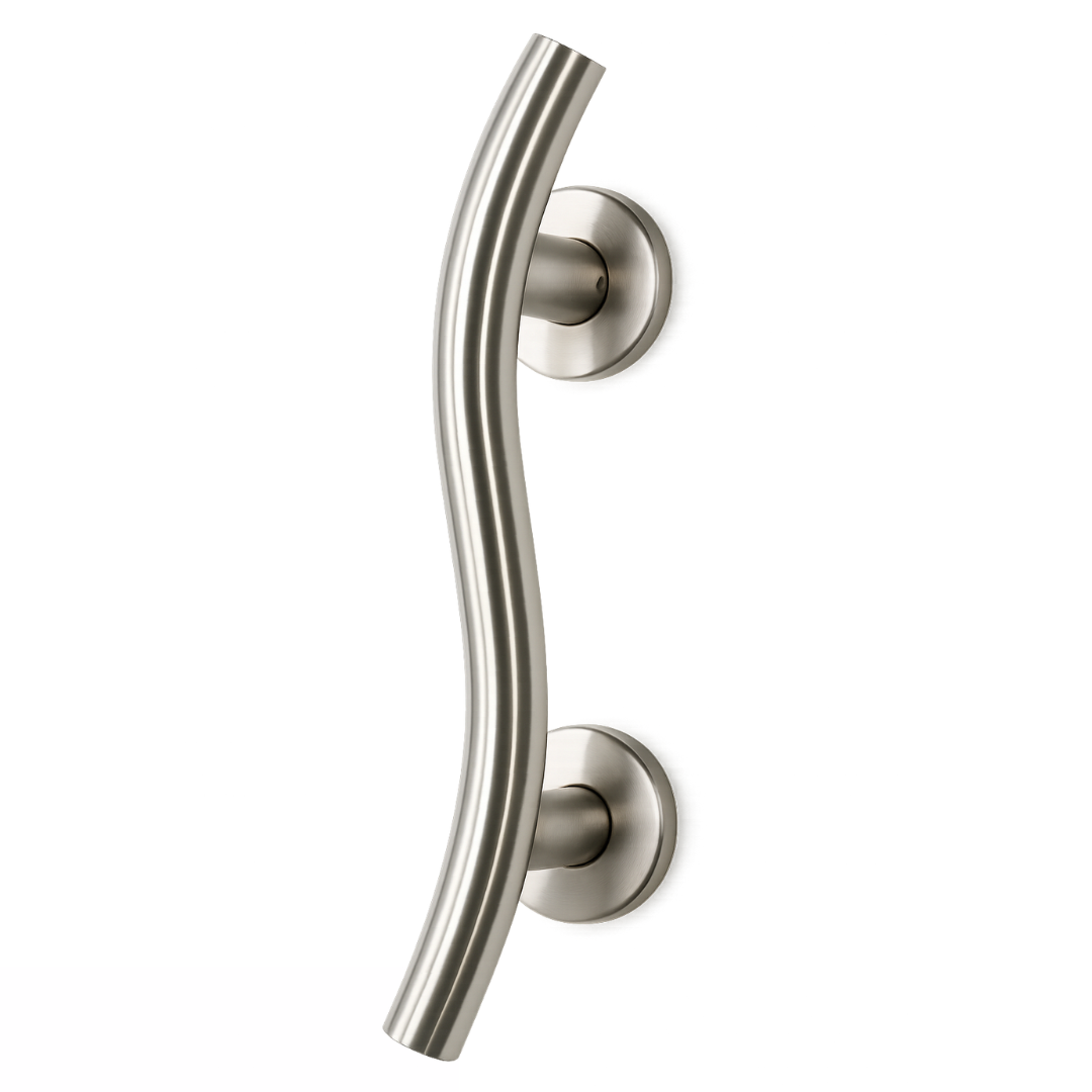 Stainless Steel Curved Grab Rail