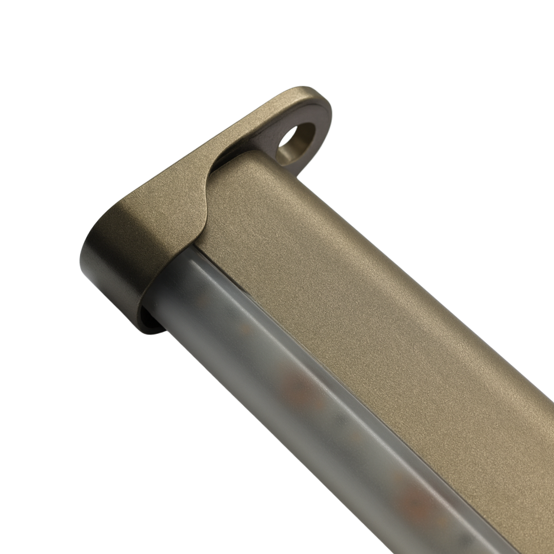 30x15mm Oval End Socket for LED Rail
