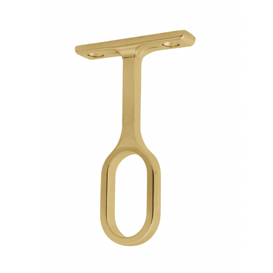 30x15mm Oval Centre Bracket for LED Rail