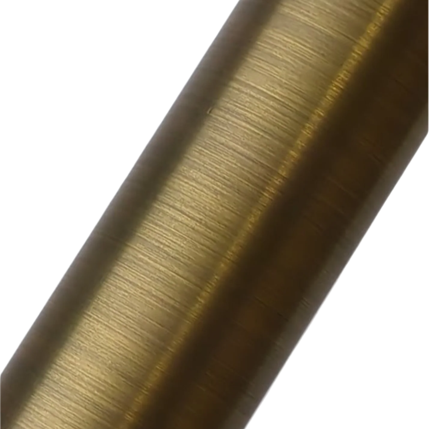 Round Brass Rail - Roman Brass Dark