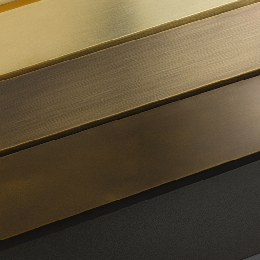 30x15mm Brass Rectangular Tube