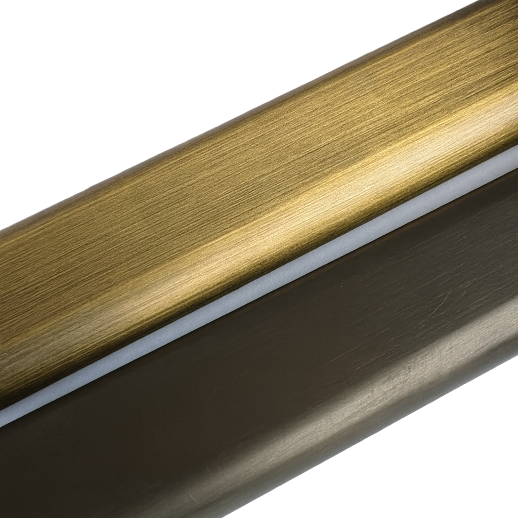 30x15mm Brass Oval Rail