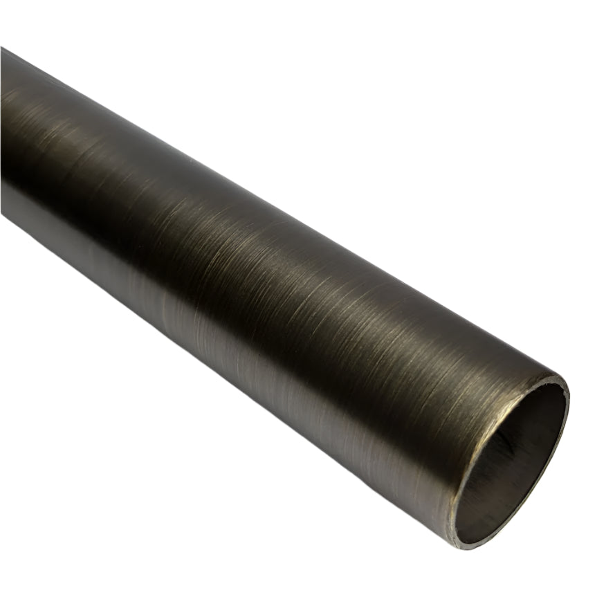 Roman Brass dark antique finish tube