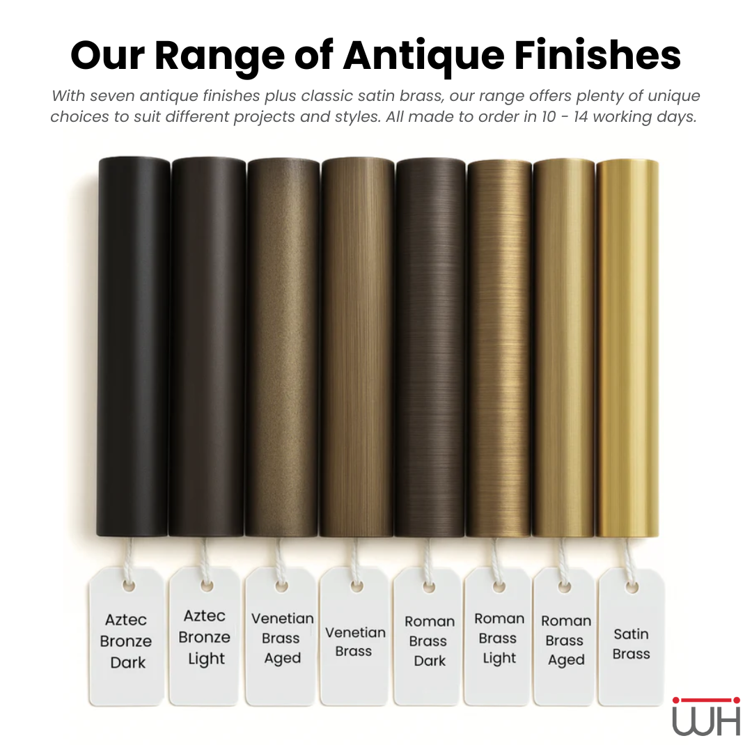 30x15mm Solid Brass Oval Tube