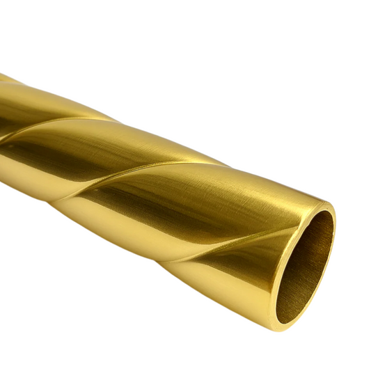 Rope Twist Brass Rail