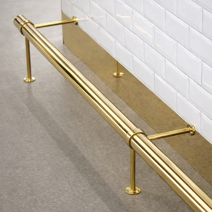 Round Brass Tube - Polished Brass