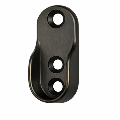 30x15mm Oval LED Rail Support Fittings