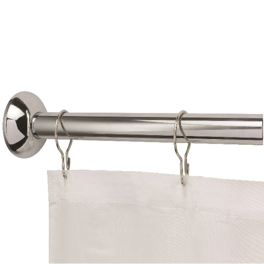 25mm Brass Shower Rail - Chrome Plated