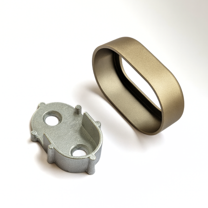 30x15mm Oval LED Rail Support Fittings