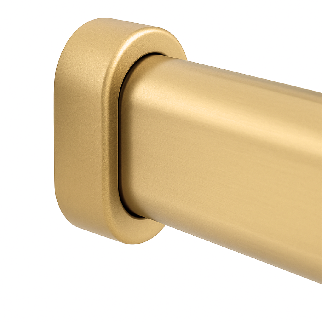 30x15mm Oval LED Rail Support Fittings