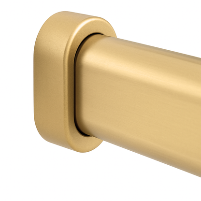 30x15mm Oval LED Rail Support Fittings