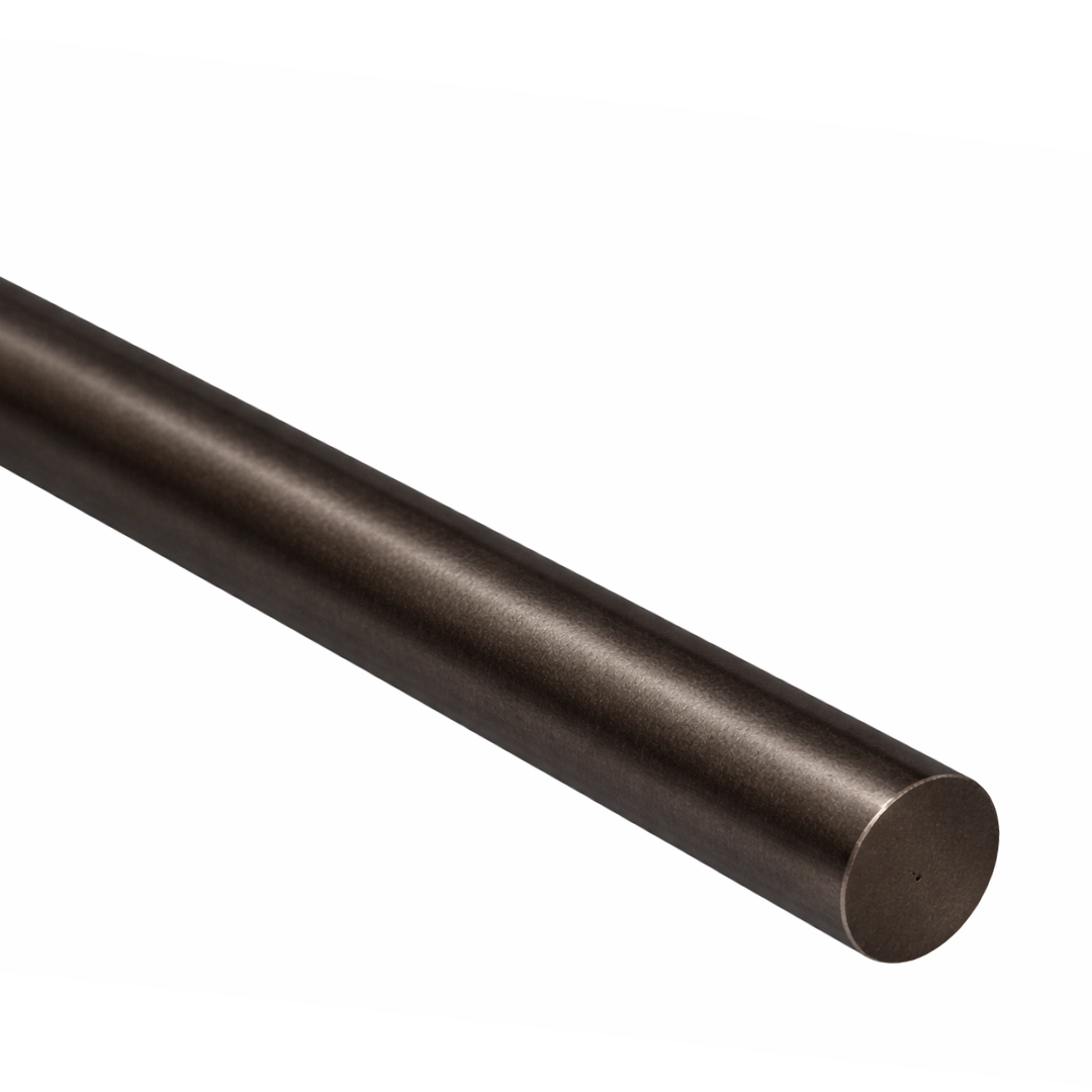 6mm Solid Brass Gallery Shelf Rail Rod