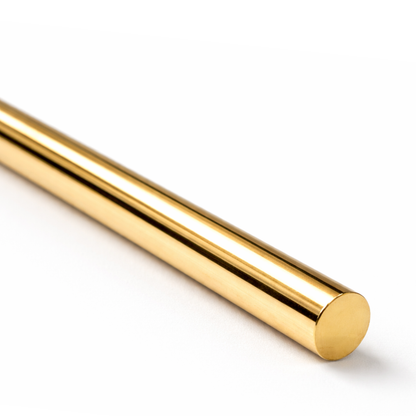 6mm Solid Brass Gallery Shelf Rail Rod