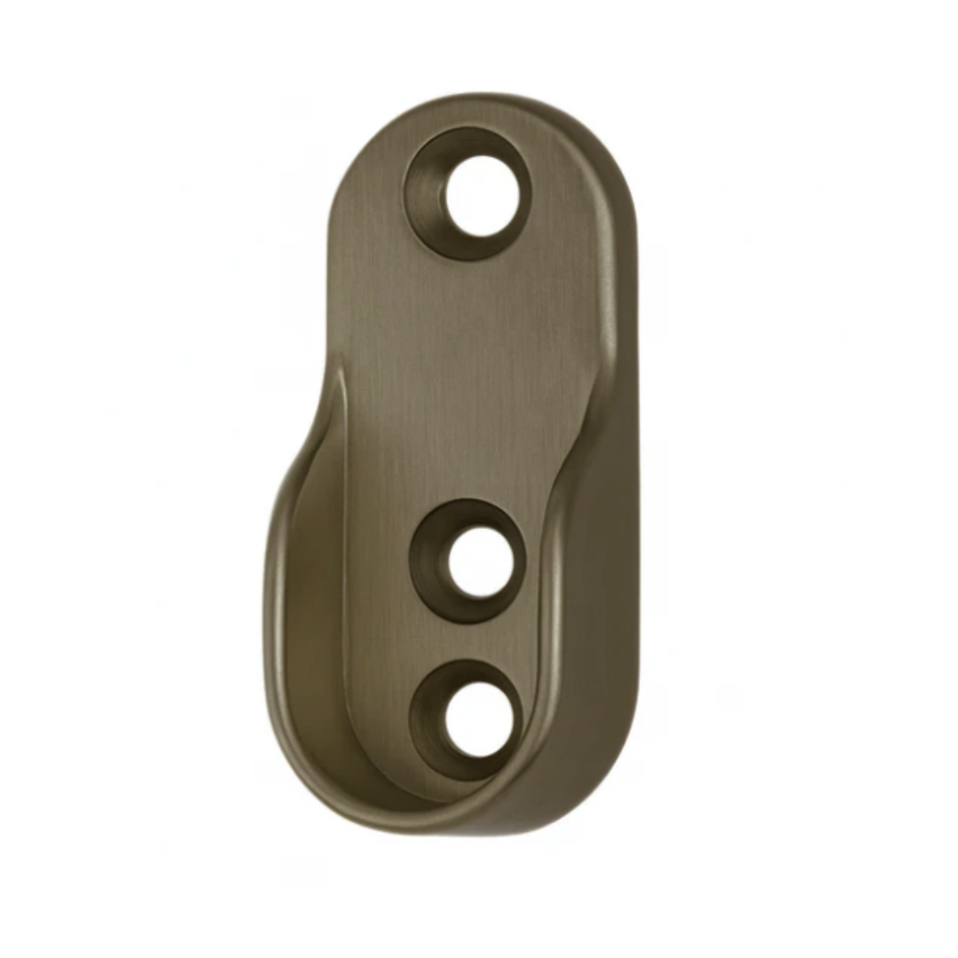 30x15mm Oval LED Rail Support Fittings