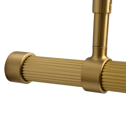Reeded Brass Rail
