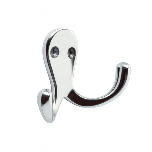 Chrome Plated Double Hook