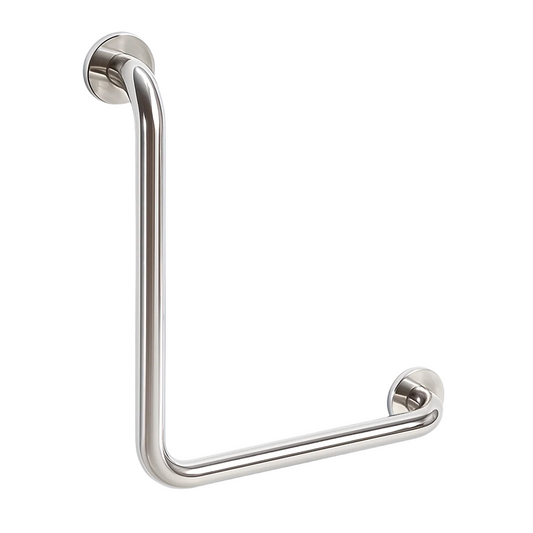 Cranked Stainless Steel Grab Rail