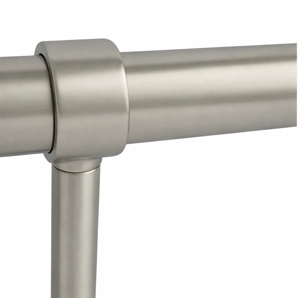 Round Brass Tube - Satin Nickel