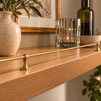 6mm Vintage Gallery Shelf Rail Bracket
