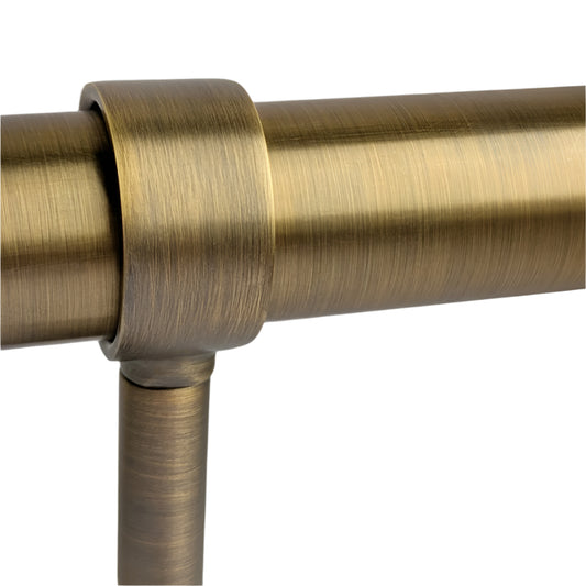 Round Rail - Roman Brass Light