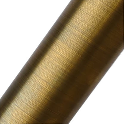 Roman Brass Light round tube rail 