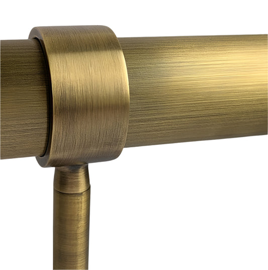 Round Brass Rail - Venetian Brass Tube