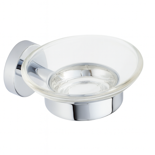Concealed Fix Soap Dish with Glass Insert