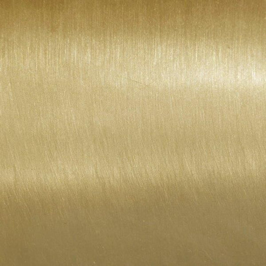 Round Brass Rail - Satin Brass